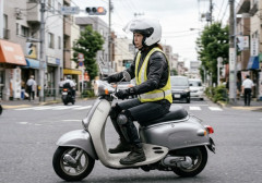 原付運転する時プロテクターつけてるのワイだけで草