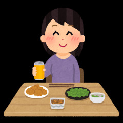 週末は家飲みの人