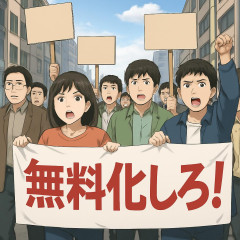 「朝鮮学校（北朝鮮系）を無償化しろ！」京都市内でデモ