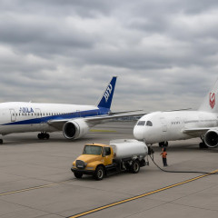 航空燃料不足、6月に欠航拡大の恐れ ANA・JAL途中給油探る   #欧州