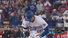 大谷翔平、第五打席9回1アウト一二塁から今日3安打目となるタイムリーエンタイトルツーベース！！！！！！！！！
