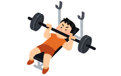 ワイ筋トレファン、ベンチプレス100kgを10回挙げられるようになり最高に嬉しい気分ｗｗｗｗｗ