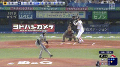 【ヤクルト対阪神4回戦】ヤクルト、2回裏無死一二塁から古賀のタイムリーで先制！！！
