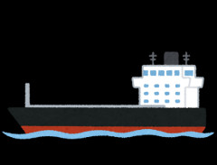 「出光丸」がホルムズ海峡を東に航行中、サウジ産の原油を積載