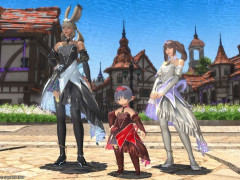 【FF14】スフェーン衣装「ネオクイーン・ドレス」、染色するとドレスの中が綺麗に光ってめちゃくちゃイイと話題に
