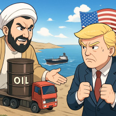 イラン「米国がホルムズ海峡封鎖して嫌がらせしてるので陸路で中国に原油送りまーす！」米「ぐぬぬ」