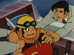 【画像あり】ゲッターロボの早乙女博士「ゲットマシンはフルオートになってるから補助的な操作だけで大丈夫やで」武蔵「おいら自転車にも乗れんのだよぉ…」→結果