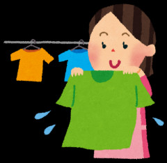 【外干し】洗濯物を取り込む時、確認していますか