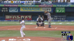 【ヤクルト対阪神5回戦】阪神、3回表2アウト一塁から岡城がプロ初安打となる先制タイムリー！！！！！！！！！！