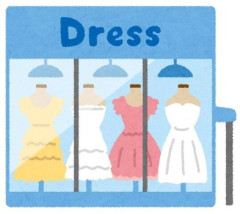 【衝撃】披露宴の帰りに更衣室で着替えていると他の披露宴の参加者と思しき人達が入ってきた。その中の1人が真っ白なサテンのドレスを着ていたんだが、まさかそれで出席