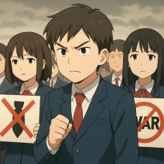 日本の中学生の『反戦意識が急減』 衰退国日本の右傾化が深刻なレベルで進んでおり対策が急務