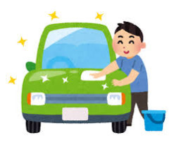休日に車の手入れするおじさんwwwwwww