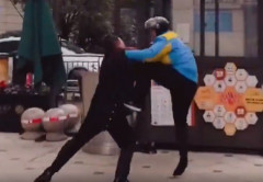 【動画】中国の配達員、あまりにも喧嘩が強すぎるwwwwww