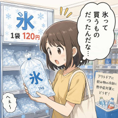 氷って買うものだったんだな