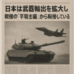 米紙が大きく報道「日本は武器輸出を拡大し、戦後の『平和主義』から転換している」