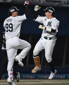 動画　昨日のロッテ寺地のホームランwww