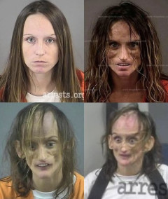 【画像】覚醒剤を15年間キメ続けた女性さんの風貌がガチでヤバすぎるｗｗｗｗｗｗｗｗｗｗ