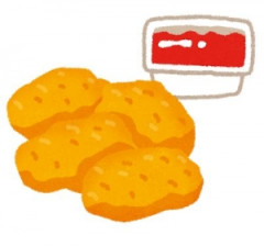 マックのナゲットでご飯食ってるんやが