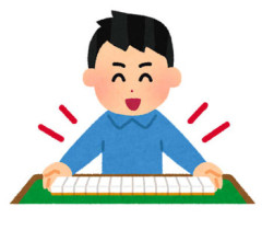 給料日まであと2週間で残り一万円しかない。フリー麻雀に行けば増やせるかもしれないと思い飛び込んだ。卓には怖そうなオッサンと太った成金っぽい社長、店員、俺。結果→