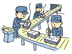 工場勤務わい　今日もくたくたで帰宅