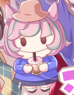 【ウマ娘】タピオカ飲んでるけど本当にパペット…？