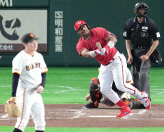 広島モンテロ『代打の神様』成功率10割！←スタメン起用しないと勿体ない説