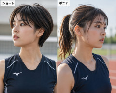 【議論】スポーツ女子の髪型、ショートかポニテか問題