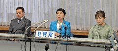 【画像】社民・ラサール石井幹事長、党をめぐる混乱へのお詫びとして短髪に「心機一転、自分のためにもけじめをつけた」馬鹿にしてて草ｗ