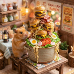 チーズバーガーラーメン界隈　地獄