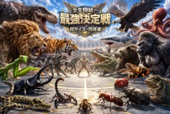 【最強議論】全生物が同サイズ・同体重になったら結局どいつが“ガチ最強”なんだよｗｗｗ