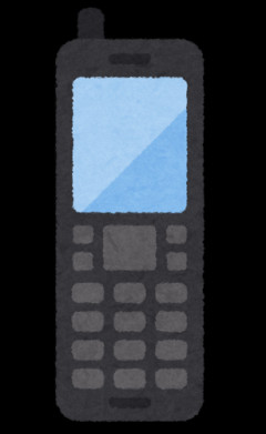 ガラケーみたいに話すトピ✌