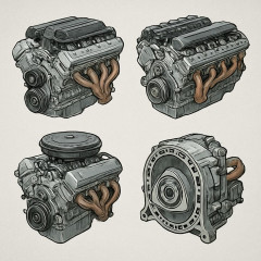 V8もV12も消えるの!? マジで絶滅寸前!! OHV、ロータリーは? 絶滅危惧エンジンの現状と未来   #くるま |  俺のピストンのストロークは20センチ