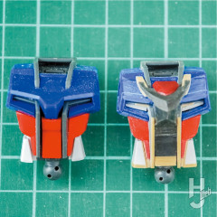 俺サフ吹く前のプラ板とかパテが見えてる状態の作例写真好き！