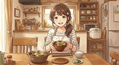 彼女が作ってくれた料理を食べ終えた後に味噌汁の汁を捨てたらキレられた･･･
