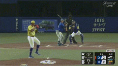 【中日対DeNA5回戦】DeNA、7回表1アウト二三塁からヒュンメルの2点タイムリーで勝ち越し！！！！！！！！！！！！！