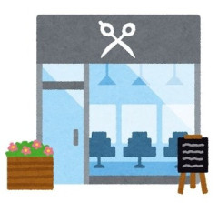 【ぞわぞわ】ずっと通っていた美容院が移転したので、新しい店舗に通ったんだが…なんだか寒々しく感じる。気づいたのはスタッフ室に通じる廊下が薄暗くて、見ると寒気