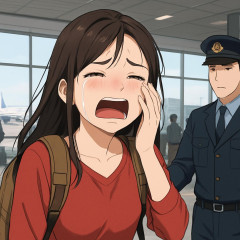 台湾で中国統一を主張してた中国人女性が強制送還。「帰りたくない！」と空港でギャン泣き