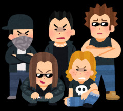 【うるさい】東京・福生市での自宅前でDQN少年らの騒音に怒りハンマーで襲撃した男、公開指名手配へ