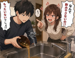 【SNSで話題】「味噌汁の汁を捨てる」議論が拡散、許容できない声から飲み干す派まで多様な反応