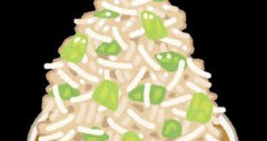 【画像】この盛り付けはあり？テーブルに背脂がぶちまけられたラーメン屋が物議
