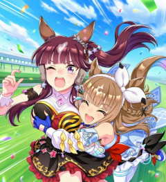 【ウマ娘】アイララ、大接戦のゴール！？ ←「 絶対不眠症イベだこれ」