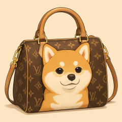 ルイ・ヴィトン 『シババッグ』を発売 柴犬感あふれるバッグ   |  sssp://img.5ch.io/ico/2nida.gif
