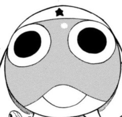 ケロロ軍曹の顔ずっと見てるとなに考えてんのか分からない顔