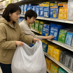 ごみ袋品薄で「指定外でもOK」各地に広がる 中東情勢で買いだめ？