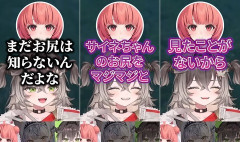【ぶいすぽ】あかりん、サイネの尻の良さを知らない