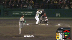 【阪神対巨人6回戦】阪神、6回裏1アウト満塁から前川が押し出し四球を選び2点差に迫る！！！！！！！！！！