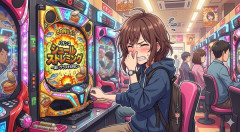 【悲報】スロッターさん、隣で打ってる客がコレで終わる…