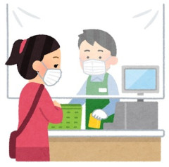 このウイルスの一連の騒ぎで、近所のスーパーがいつ行っても異常に混んでいるようになった。店員さん達は密にならないよう頑張っているけど