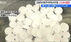 【ゴミ】新潟の男子中学生、後輩男子に「お菓子だ」と言い劇物の水酸化ナトリウムを食べさせる！第三者委員会から「いじめ」認定　→　普通に殺人未遂か傷害事件だろ…