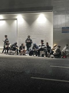 【画像】ゲオ、深夜から謎の大行列…何が起きてるんだこれｗｗｗｗｗ
